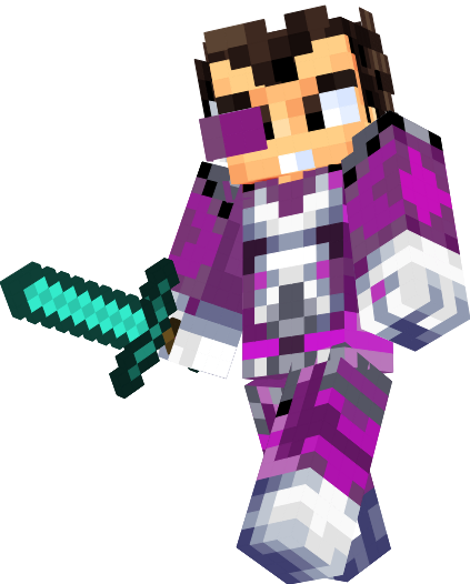 Vegetta Minecraft (423x526), Png Download