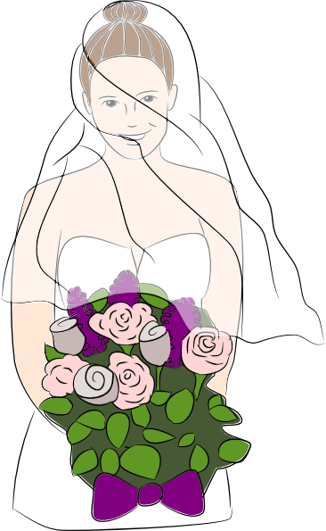 How To Set Use Bride Clipart (366x595), Png Download