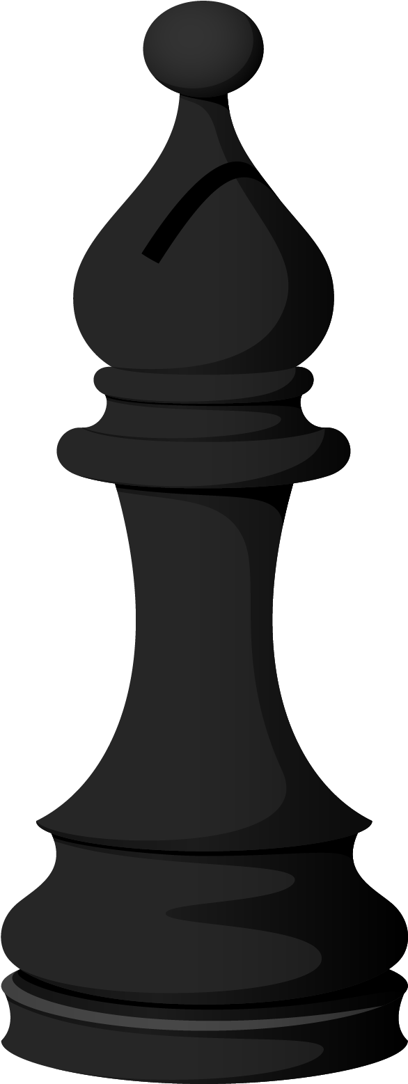 Bishop Chess Piece - Chess Piece (1930x2112), Png Download