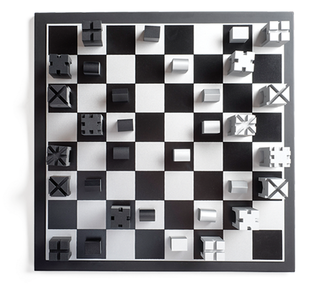 Chess Set By David Kerivan - Chess (1102x1009), Png Download