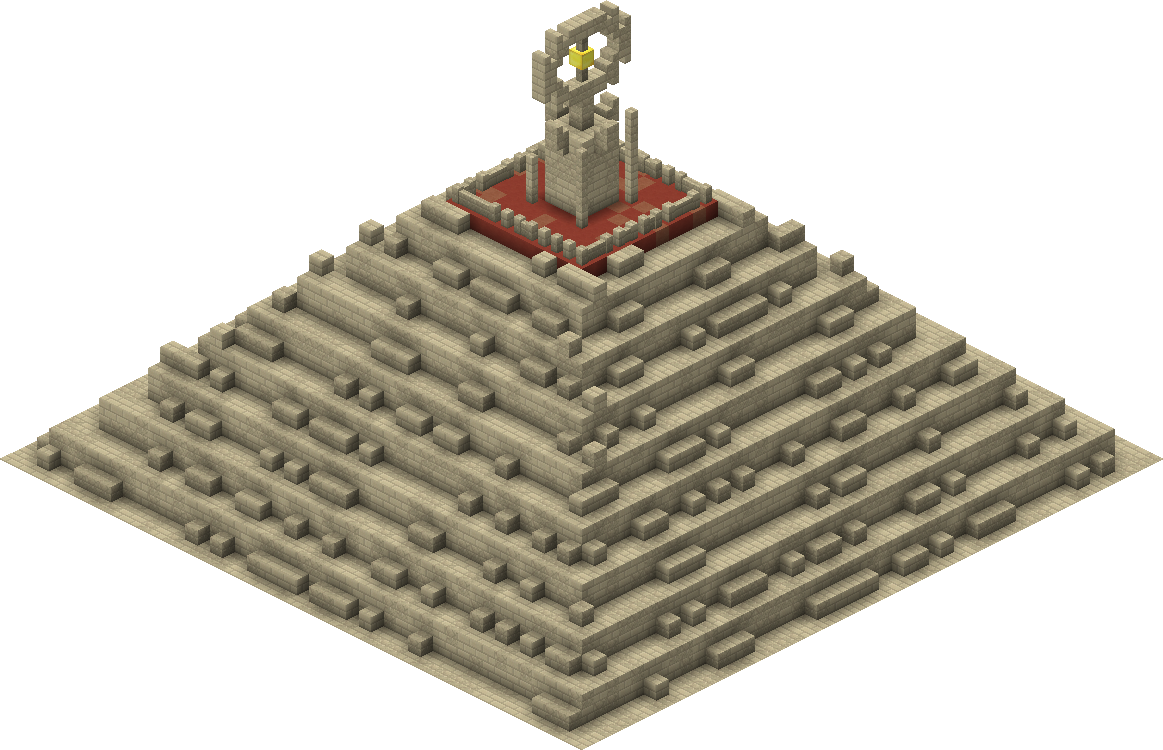Nearharadpyramid - Minecraft (1163x750), Png Download