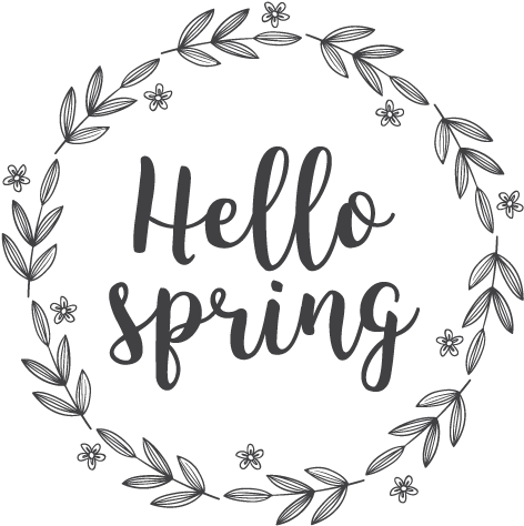 Hello Spring Png - Wedding Planner: Blank Lined Journal - 6x9 - Profession (500x500), Png Download