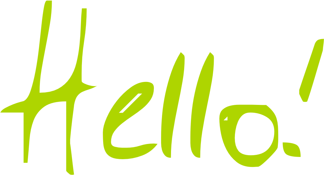 Hello - Graphic Design (1101x616), Png Download