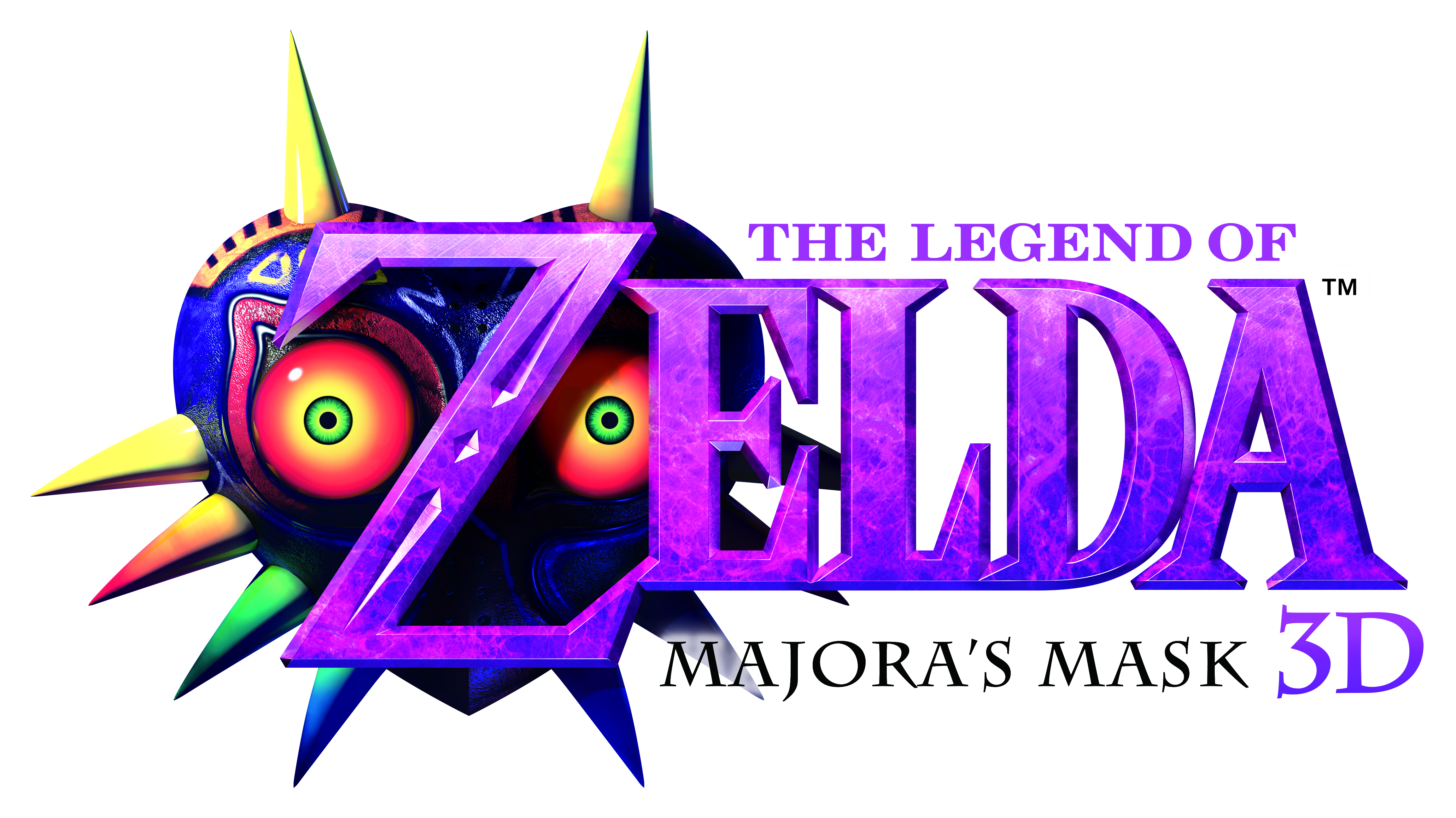 Explore The Legend Of Zelda, Masks And More - Zelda Majora's Mask Logo (4617x2596), Png Download