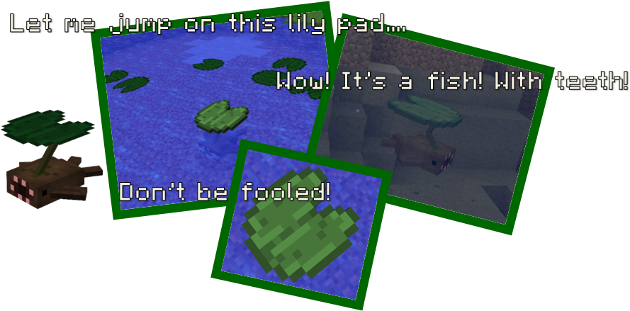 Slimeball, Lily Pad - Fish (915x438), Png Download