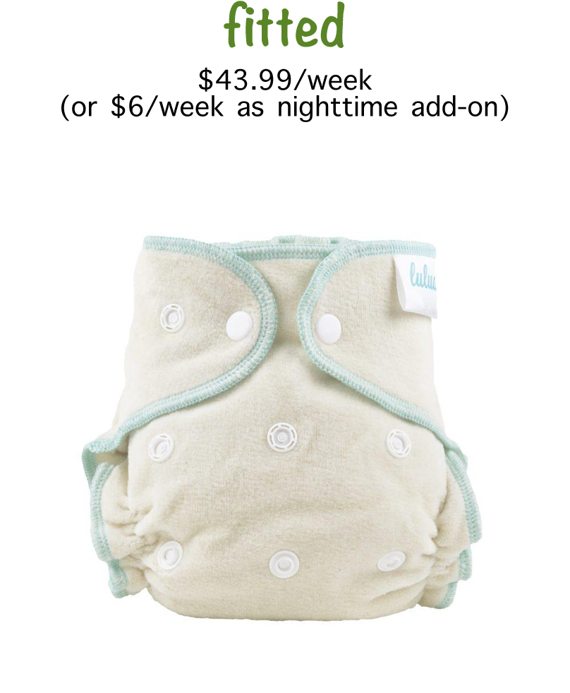 Cotton Fitted Diaper Service - Diaper (1200x1200), Png Download