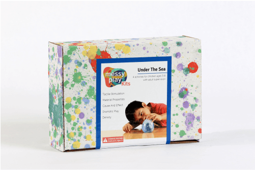 Buy Under The Sea Messy Play Kit From Messy Play Kits - Child (500x500), Png Download