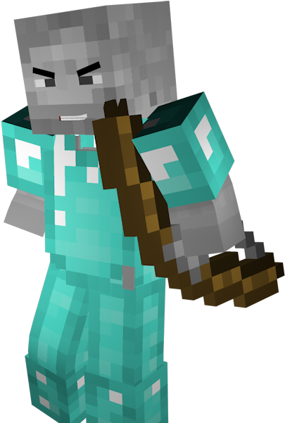 Brawl [adventure] - Minecraft Skeleton Render Png - Free Transparent ...