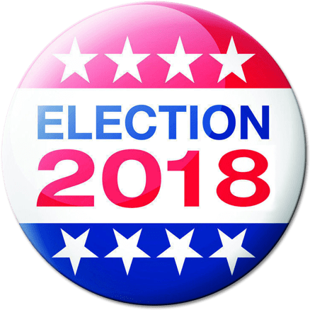 Election 2018 - - Primary Election Day 2018 (450x450), Png Download