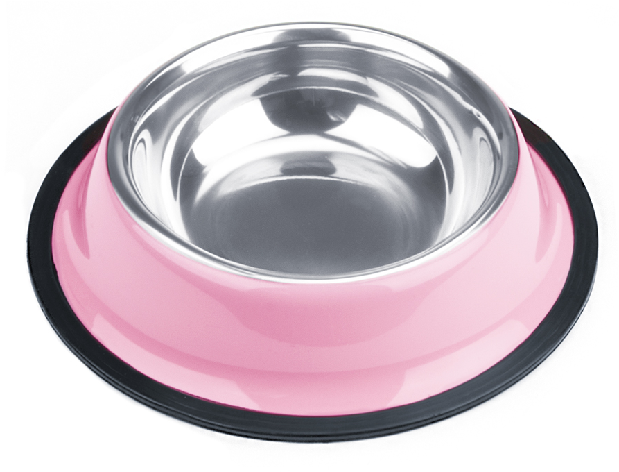 4oz - Brybelly 4oz. Blue Stainless Steel Dog Bowl (1000x1000), Png Download