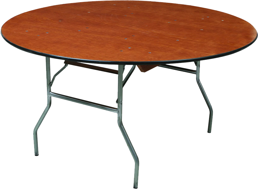 $15 - 15 Each - Width - 48 In - Length - 48 In - Height - 42 Round Table Rental (1000x768), Png Download