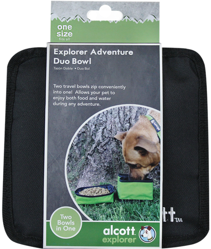 Alcott Explorer Duo Bowl Green (500x500), Png Download