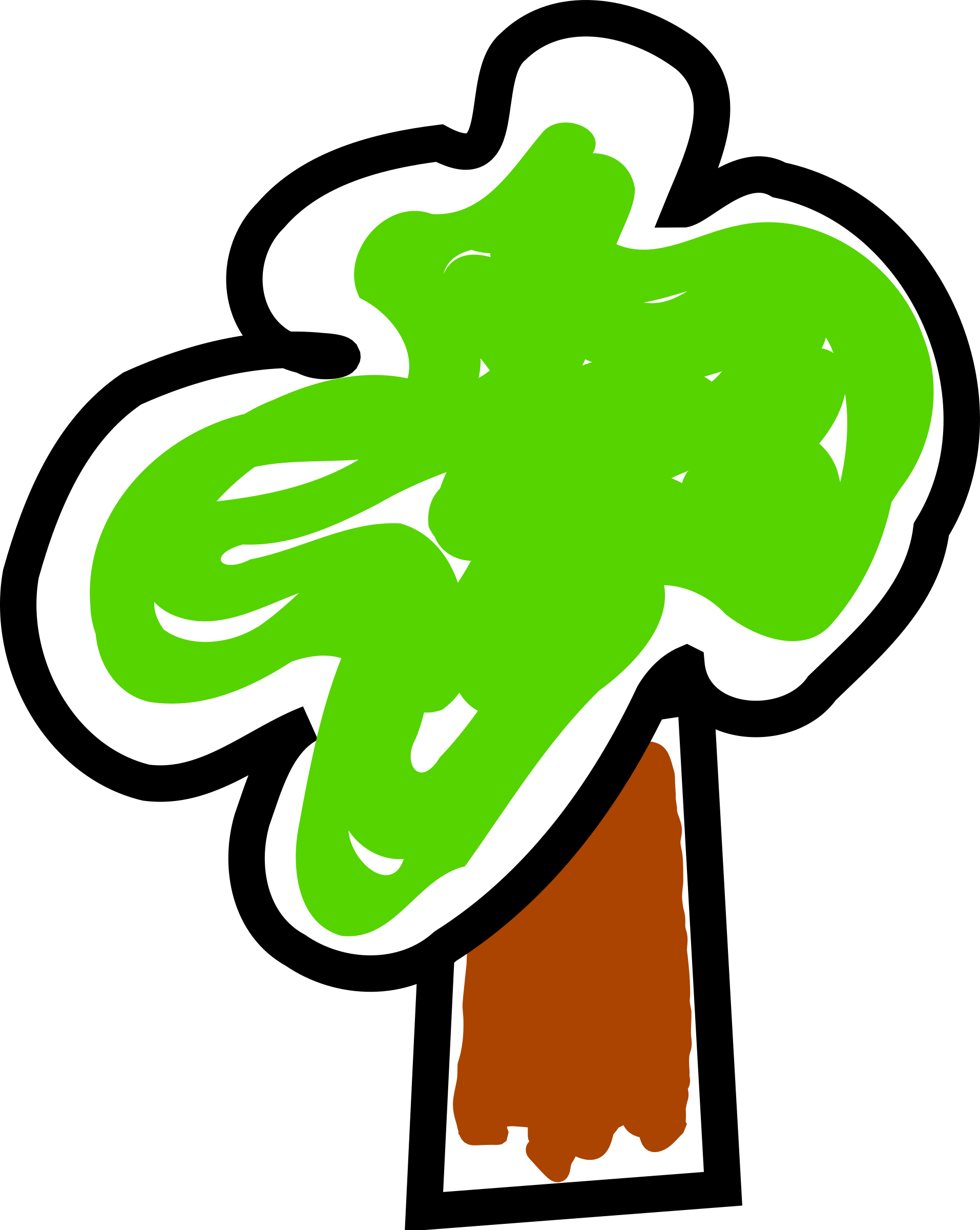 Free Download Arbol Dibujo Png Clipart Tree Clip Art - Bio Unterricht (1913x2400), Png Download