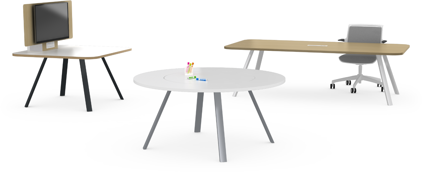 Tonic Simple Table - Table (1639x700), Png Download