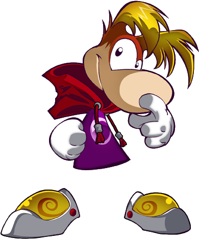 Rayman - Imagenes De Rayman Png (399x481), Png Download