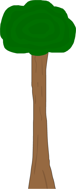 Arbol-sheet0 - Cartoon (303x749), Png Download