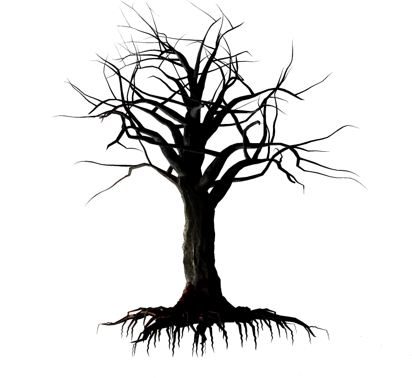 Arbol Tenebroso Png - Halloween (818x750), Png Download