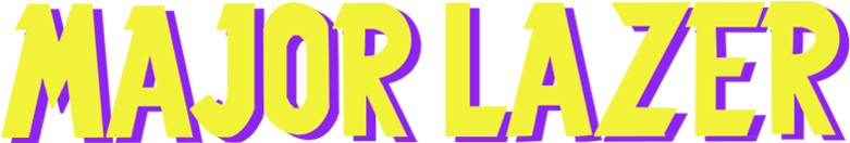 Major Lazer Logo Png (800x310), Png Download
