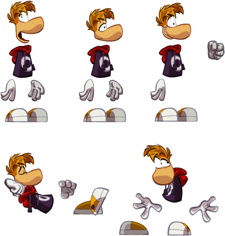 Rayman Origins By Sticcathestickgod Videojuegos, Dibujo, - Rayman Character Design (887x901), Png Download