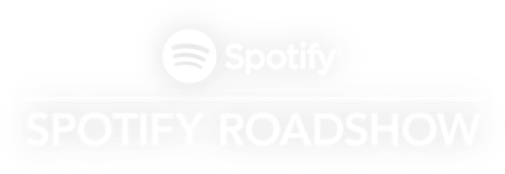 Spotify Logo White Png Jpg Free Library - Spotify White Logo Png (750x270), Png Download