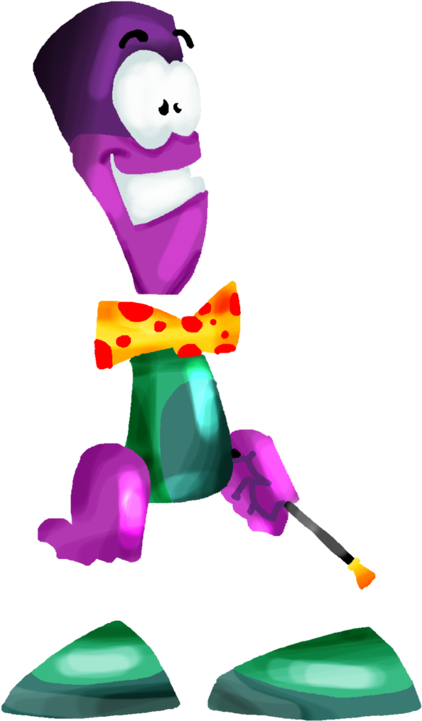 For Being Just A Test-game For The Rayman 2 Engine, - Tonic Trouble (699x1142), Png Download