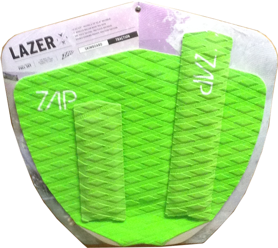 Zap Lazer Arch Tail Pad Set Lime Green - Green (630x630), Png Download