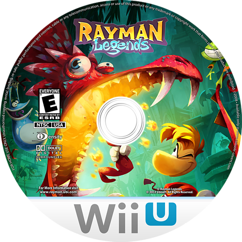 Rayman Legends Wiiu Disc - Rayman Legends Essentials (ps3) (500x500), Png Download