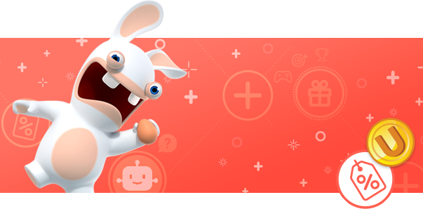Rayman-rabbit Assassins - Ubisoft (603x298), Png Download