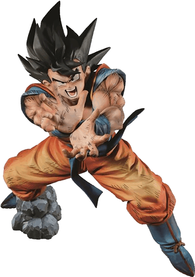 Dragon Ball Banpresto Goku Kamehameha (600x600), Png Download