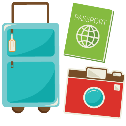 Set Svg Scrapbook Cut File Files For - Cute Travel Icon Png (432x432), Png Download