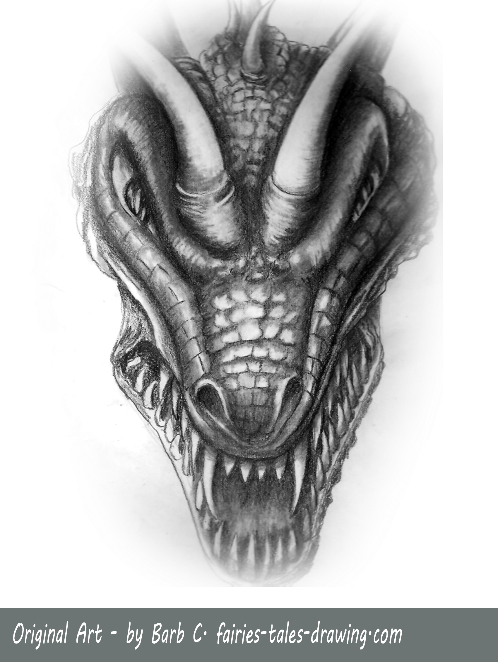 Download An Evil Dragon Roaring So Much Fun To Draw - Evil Dragon Drawings  Head PNG Image with No Background - PNGkey.com