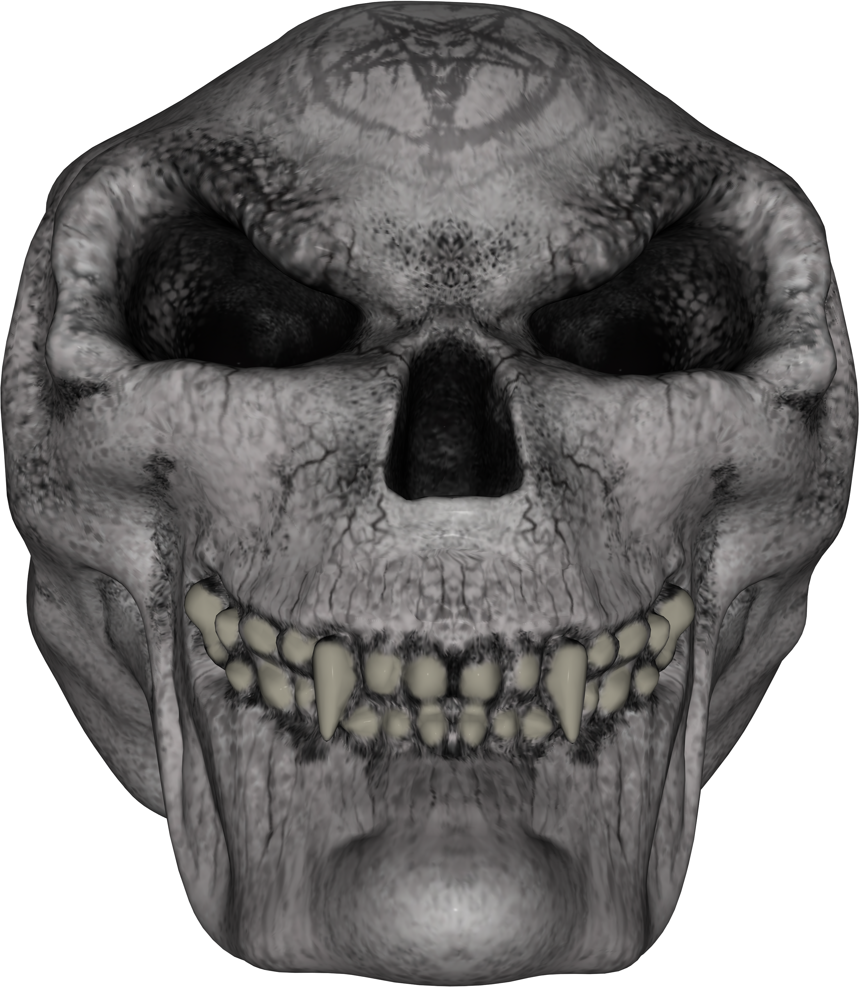Skull (3750x3750), Png Download