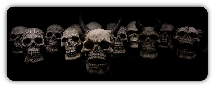 Evil Skulls Bumper Sticker - Steve Harrison And Colleagues (720x720), Png Download