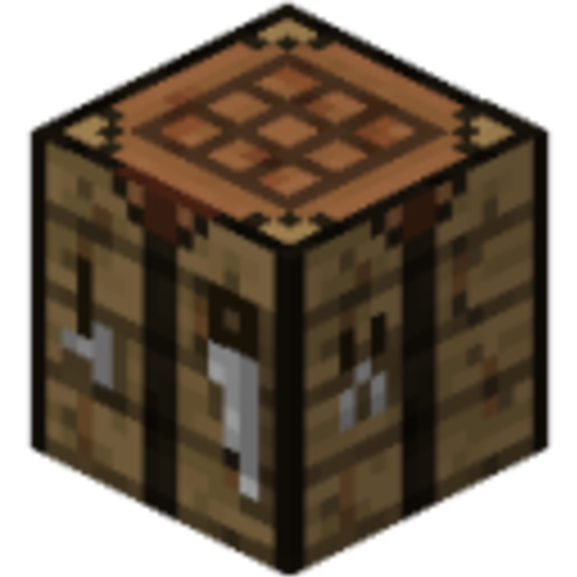 Photo - Minecraft Crafting Table Clipart (530x530), Png Download