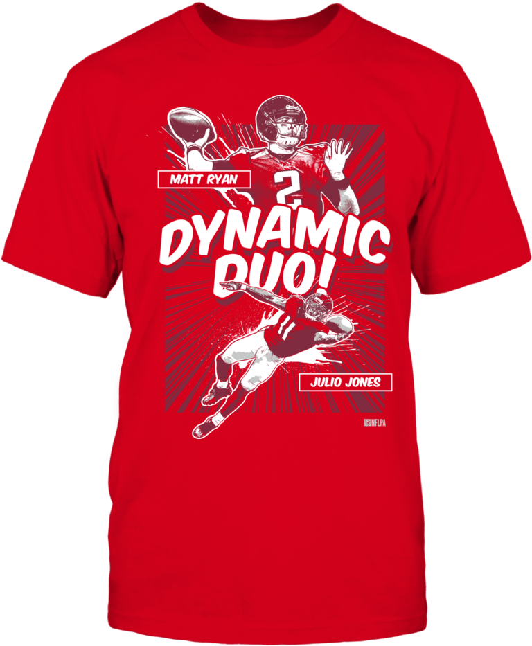 Julio Jones, Matt Ryan T-shirts & Gifts - Drunken Taoist T Shirt (1000x1000), Png Download