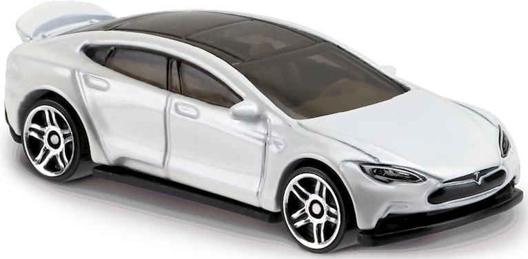 Tesla Model S Dvb56 - Hot Wheels 2017 Tesla Model S (766x377), Png Download