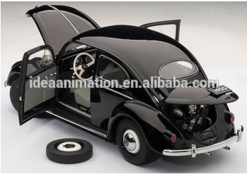 Hot Selling Custom Model Car - Volkswagen New Beetle (350x350), Png Download