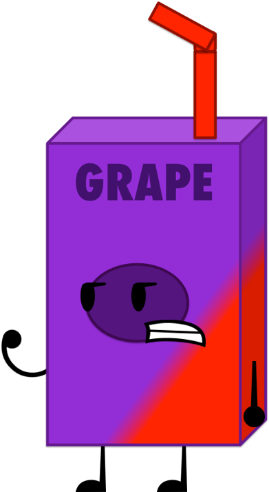 Cfcc Juice Box - Bfdi Juice Box (404x713), Png Download