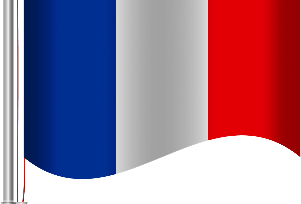 France Flag Png Clip Art Best Web Clipart - Clip Art (1368x855), Png Download