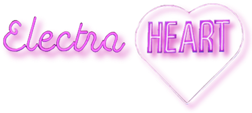 Overlay And Transparent Image - Electra Heart Logo Png (500x296), Png Download