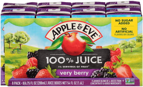 Apple & Eve® Multipack Juice Boxes And Bottle Juice - Apple & Eve 100 Juice Apple Juice (348x348), Png Download