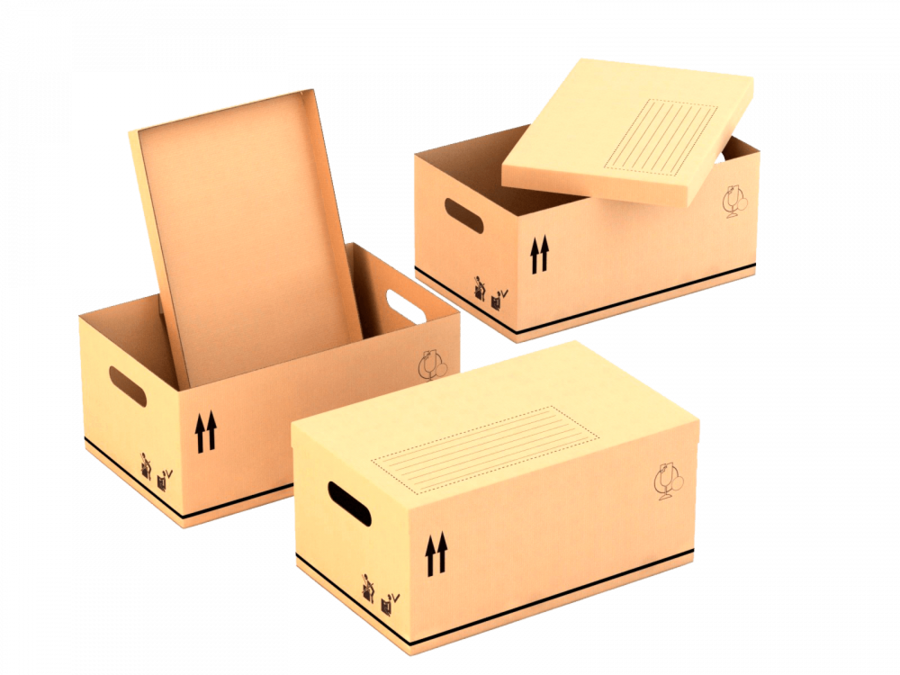 Box Clipart Box Cardboard Juice - Box (900x675), Png Download