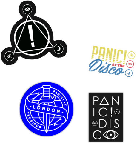 At The Disco - Panic At The Disco Enamel Pin (600x600), Png Download