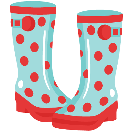 Boots Clipart Purple Rain - Rainboots Clipart (432x432), Png Download