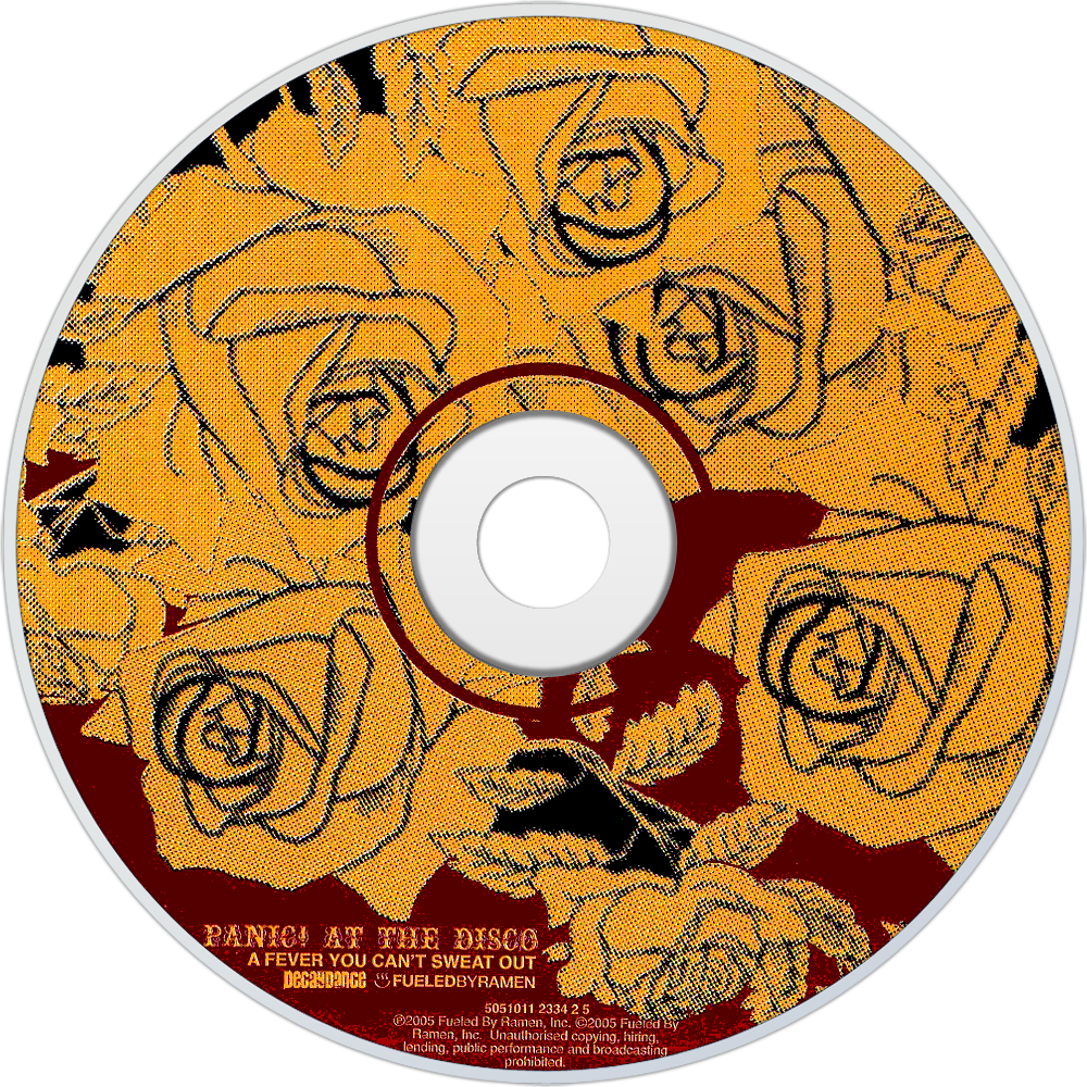 Panic At The Disco A Fever You Can't Sweat Out Cd Disc - Panic At The Disco A Fever You Can T Sweat Out Cd (1000x1000), Png Download