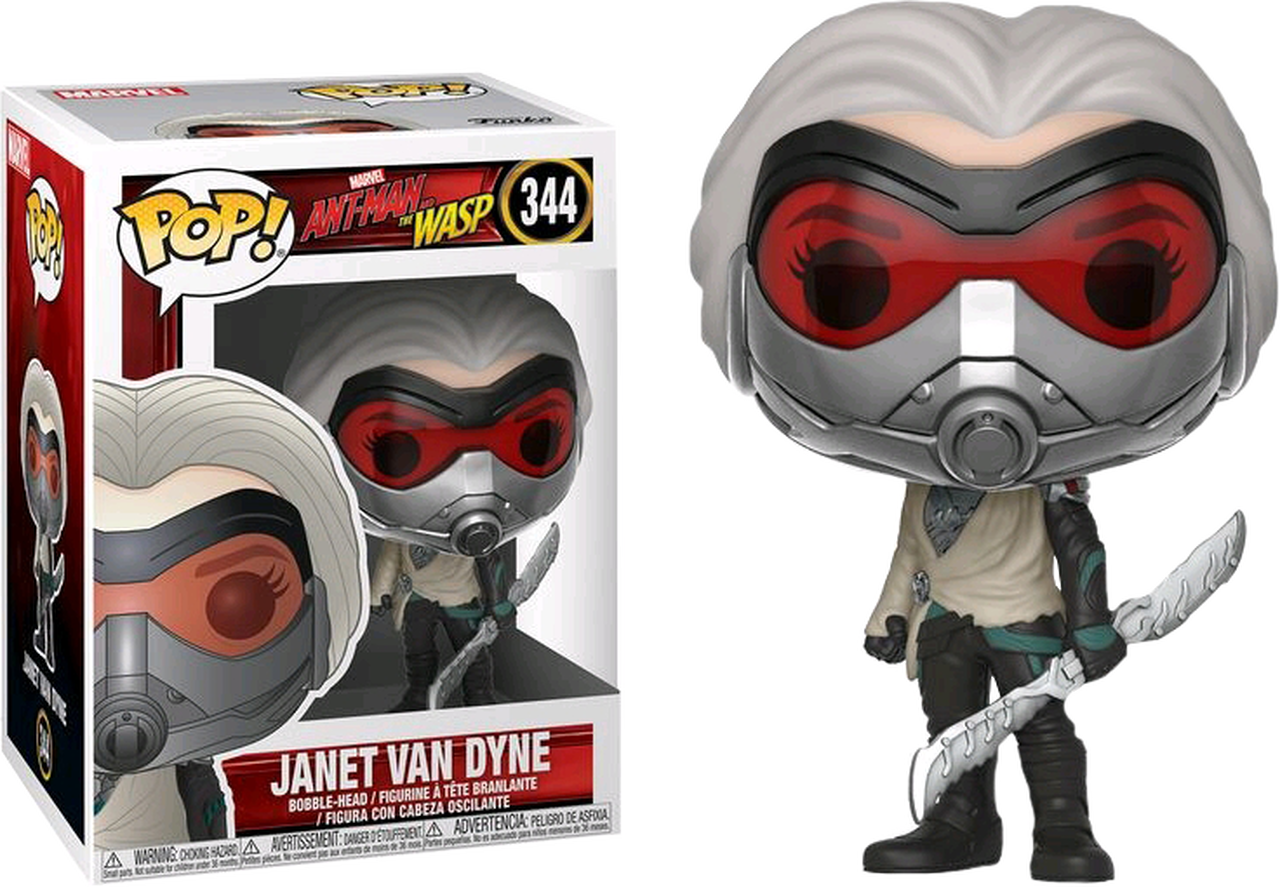 Marvel Ant-man And The Wasp Janet Van Dyne Funko Pop - Antman And The Wasp Pop (736x510), Png Download