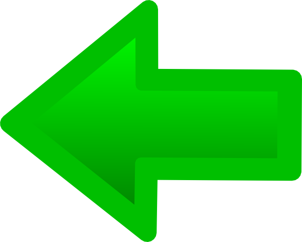 How To Set Use This Is A Back Arrow Colour In Green (600x481), Png Download