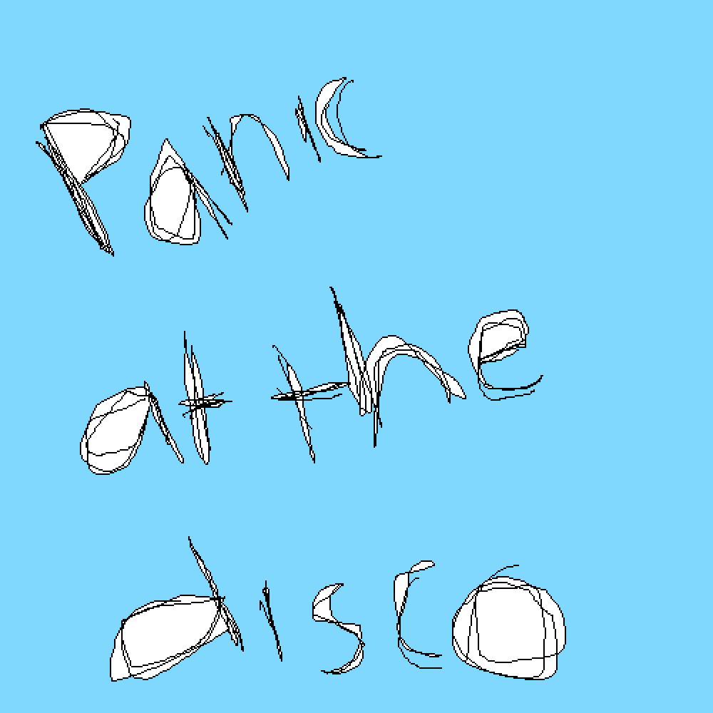 Panic At The Disco - Illustration (1000x1000), Png Download