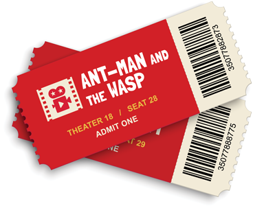 If You Had The Option To Be Any Superhero, Which Would - Billet De Cinema Rouge (400x321), Png Download