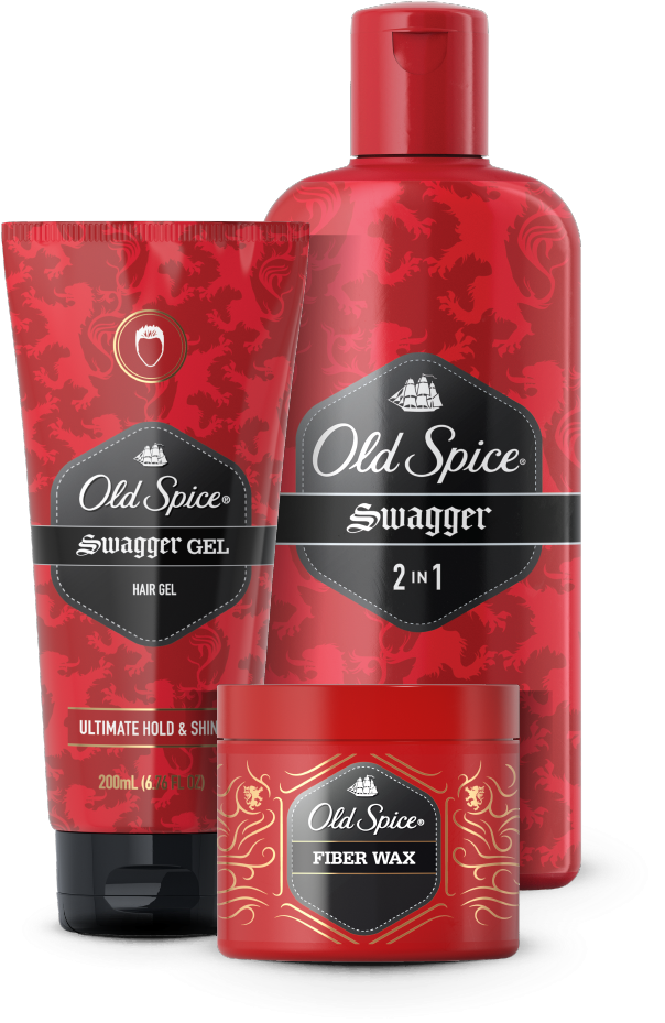 Old Spice Swagger 2-in-1 Shampoo (1069x984), Png Download